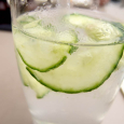 Gin and cucumber