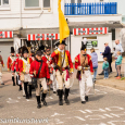 Grenadier Guards and beach goods