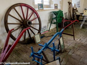 Plough and cartwheel