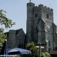 St George's Church  from Bell Inn Beer Garden