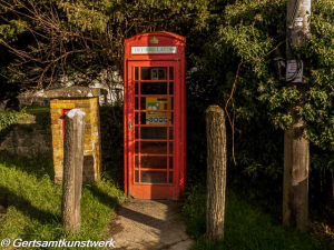 Re-purposed telephone box