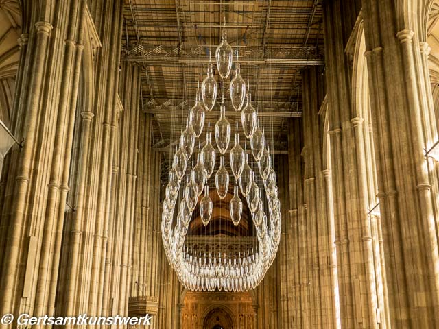 Cathedral art - boat of remembrance