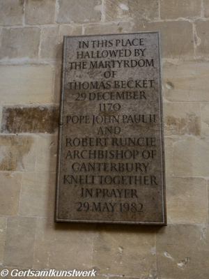 Papal plaque