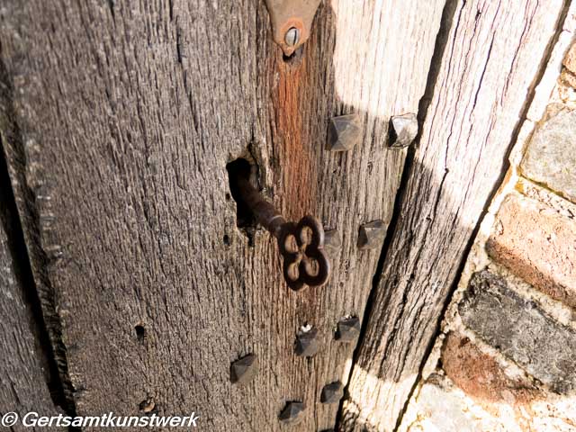 Key in the door