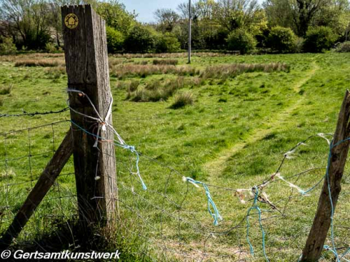 Footpath  blocked