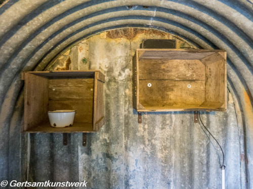 Shelter shelves 