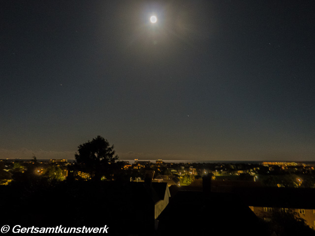 Moon over water 