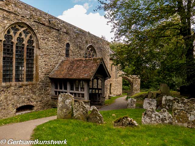 Lyminge Church Porch