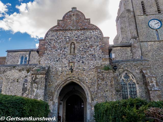 Church Entrance Elham