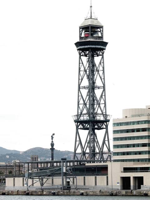 Cable-car tower