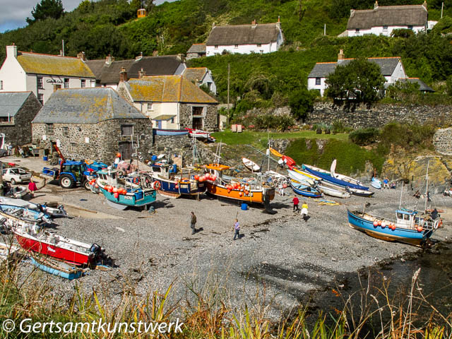 Beach of activity