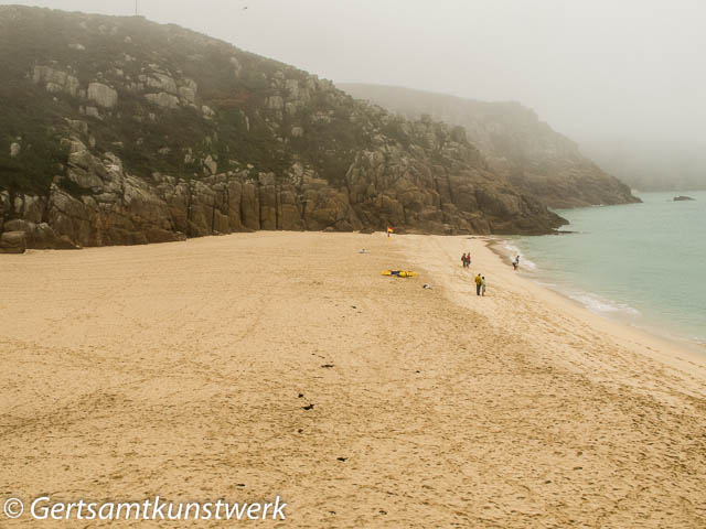 Porthcurno beach 