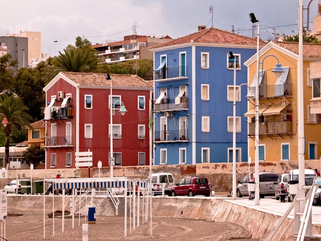 Coloured houses