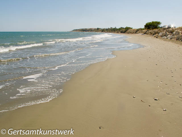 Beach south of Larnaca