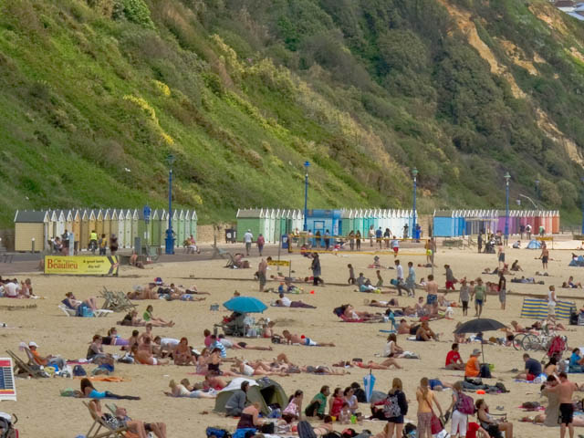 Beach huts