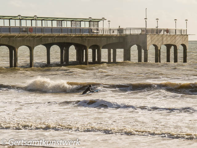 Surfing at Boscombe