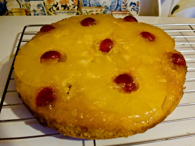 Pineapple upside down