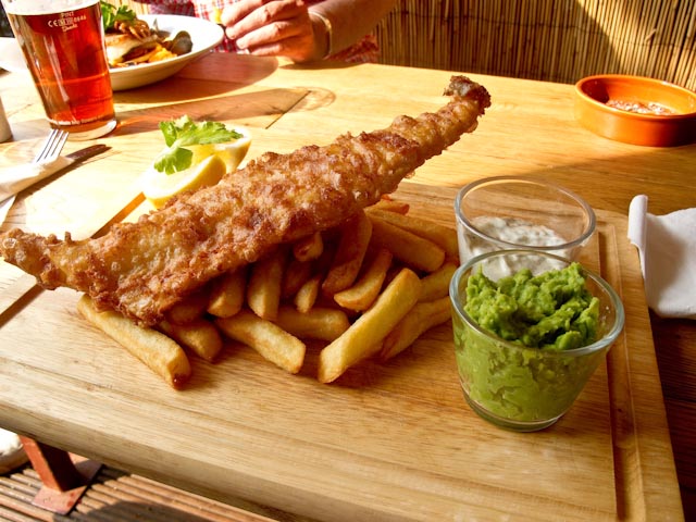 Poncey fish and chips