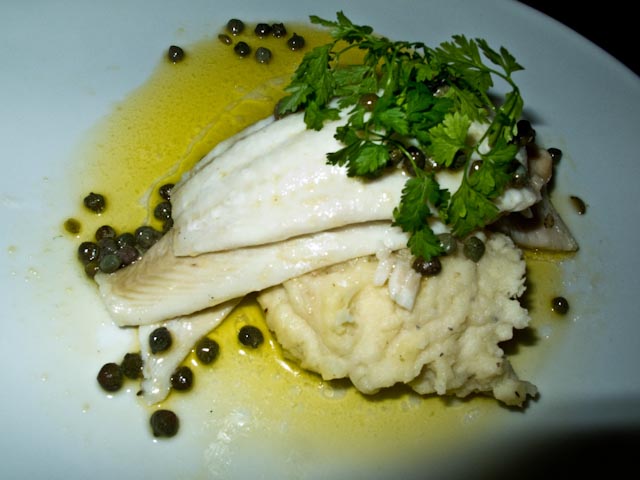 Fish and capers