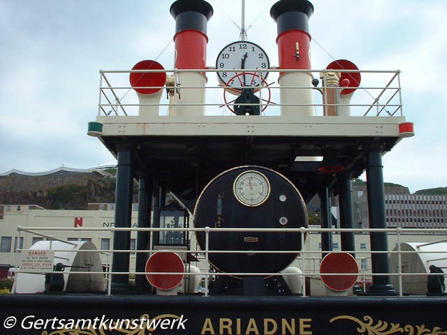 Ariadne Steam clock