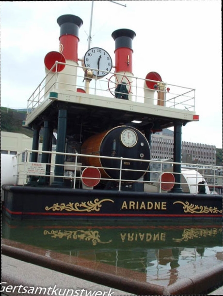 Ariadne Steam clock