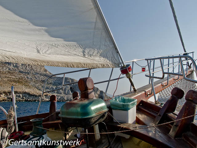 Bow of boat