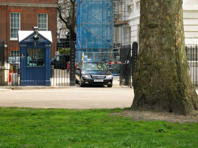 Leaving Downing Street