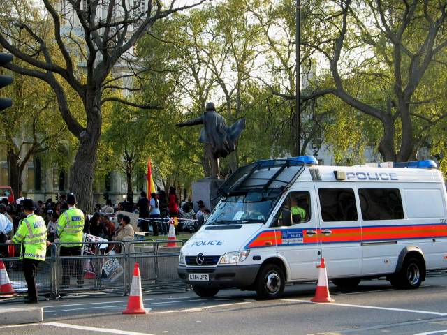 Policing the demo