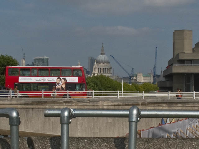 View over Waterloo Bridge