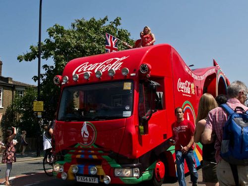Coke bus