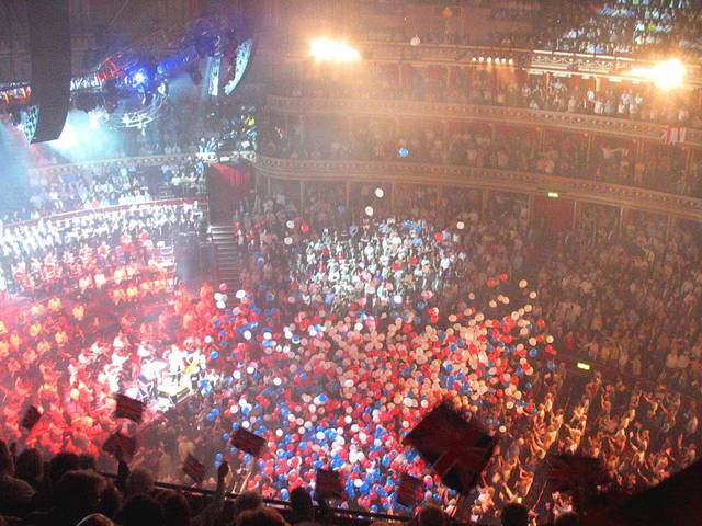 Balloons in the Albert Hall