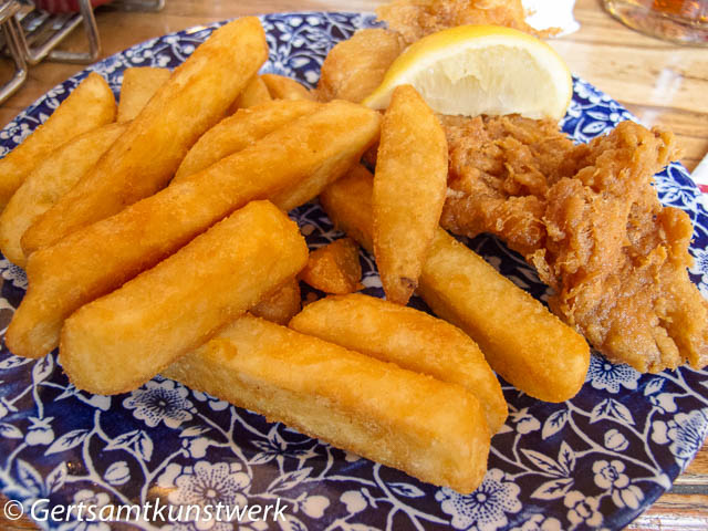 Fish and chips at Wetherspoons