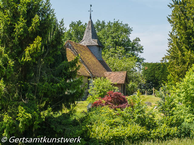 Pyrford church