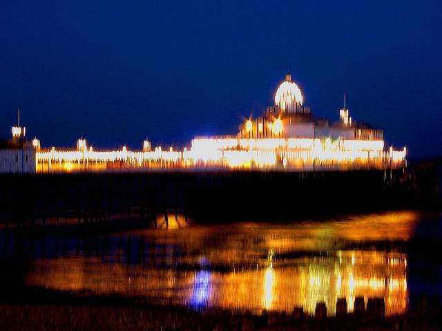 Reflected pier