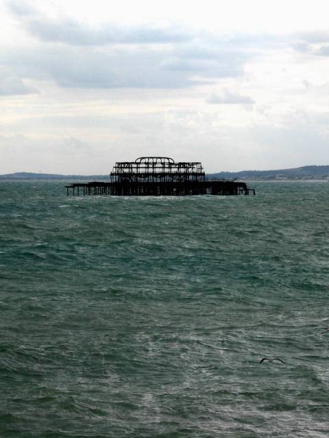 Stormy Pier